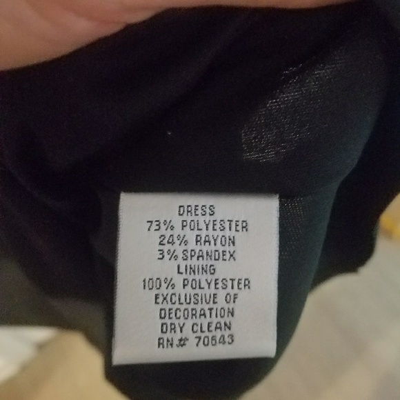 Sophisticated black dress - Picture 3 of 6